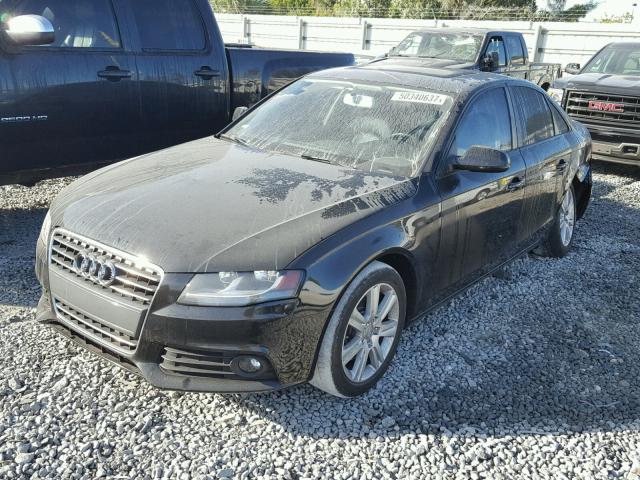 WAUAFAFL5BN051927 - 2011 AUDI A4 PREMIUM BLACK photo 2