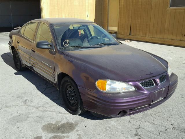 1G2NE52T8XM853622 - 1999 PONTIAC GRAND AM S PURPLE photo 1
