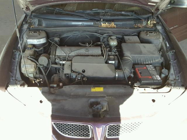 1G2NE52T8XM853622 - 1999 PONTIAC GRAND AM S PURPLE photo 7