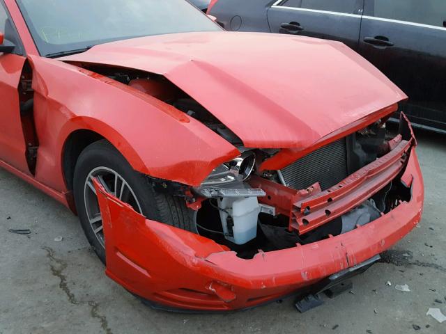 1ZVBP8EM5D5229326 - 2013 FORD MUSTANG RED photo 9