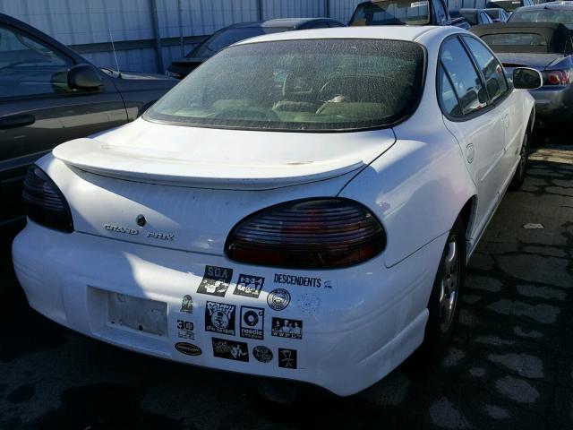 1G2WP5212WF339779 - 1998 PONTIAC GRAND PRIX WHITE photo 4