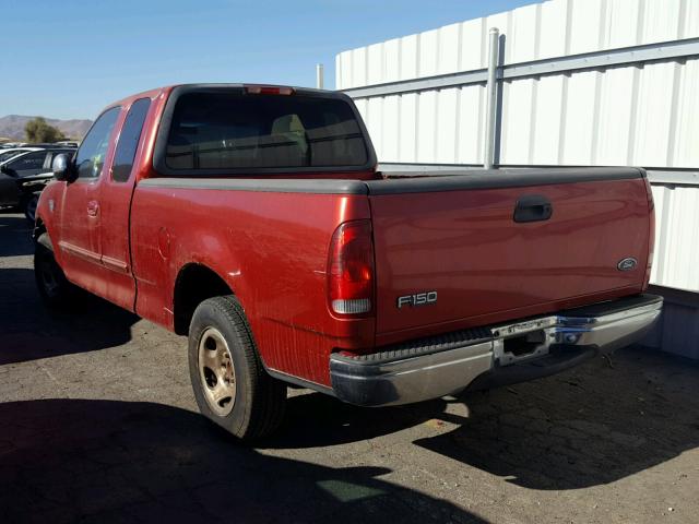 1FTRX17W6YKA48055 - 2000 FORD F150 RED photo 3