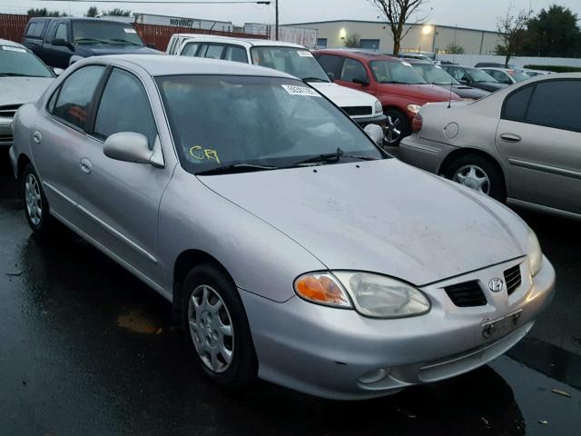 KMHJF35F2YU001667 - 2000 HYUNDAI ELANTRA GL SILVER photo 1