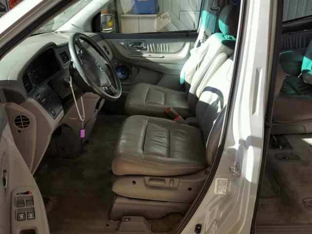 5FNRL18983B150998 - 2003 HONDA ODYSSEY EX SILVER photo 5