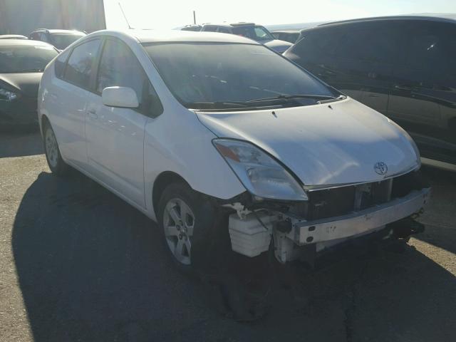 JTDKB20U353091983 - 2005 TOYOTA PRIUS WHITE photo 1