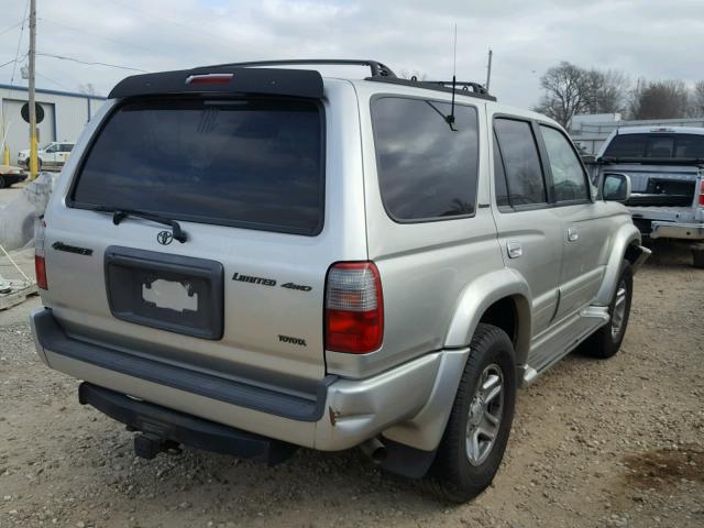 JT3HN87R4X9029289 - 1999 TOYOTA 4RUNNER LI SILVER photo 4