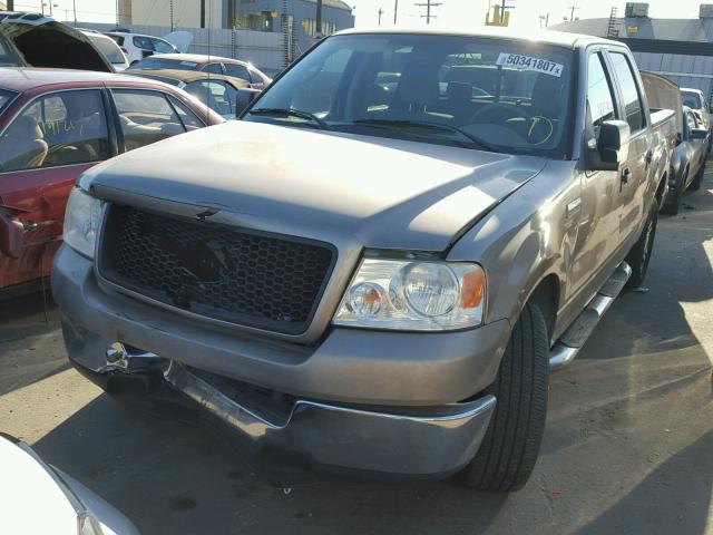 1FTPW12555KE85887 - 2005 FORD F150 SUPER GOLD photo 2