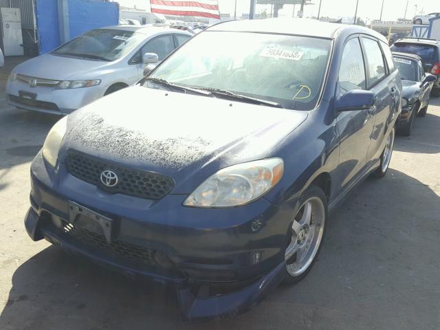 2T1KY38E63C010125 - 2003 TOYOTA MATRIX XRS BLUE photo 2