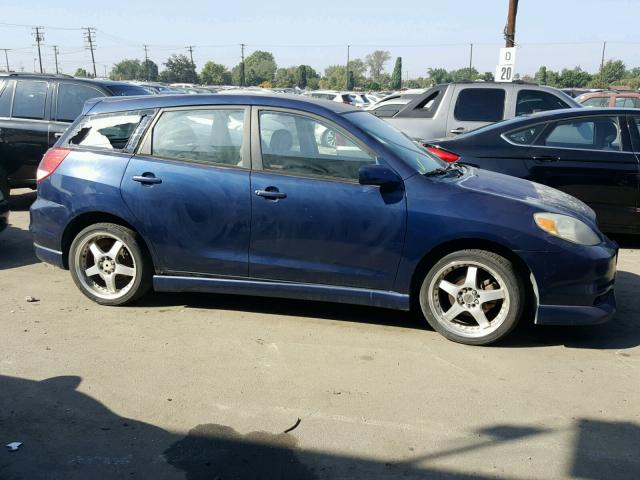 2T1KY38E63C010125 - 2003 TOYOTA MATRIX XRS BLUE photo 9