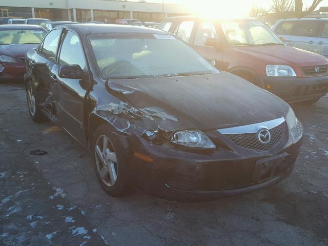 1YVHP80D935M44835 - 2003 MAZDA 6 S BLACK photo 1