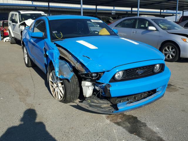 1ZVBP8CFXD5216513 - 2013 FORD MUSTANG GT BLUE photo 1