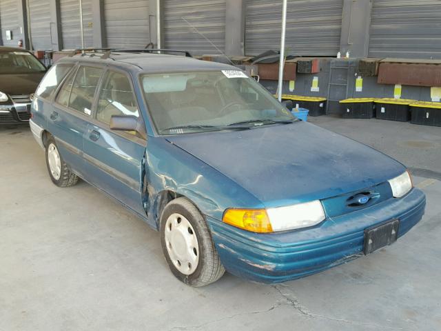 3FASP15JXSR168782 - 1995 FORD ESCORT LX GREEN photo 1