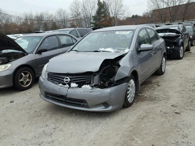 3N1AB6AP0CL734774 - 2012 NISSAN SENTRA 2.0 GRAY photo 2