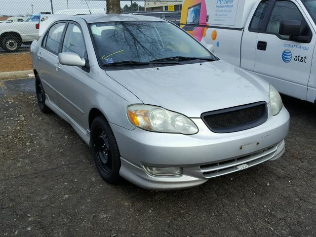 1NXBR32E53Z117669 - 2003 TOYOTA COROLLA CE SILVER photo 1