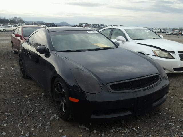 JNKCV54E14M810929 - 2004 INFINITI G35 BLACK photo 1