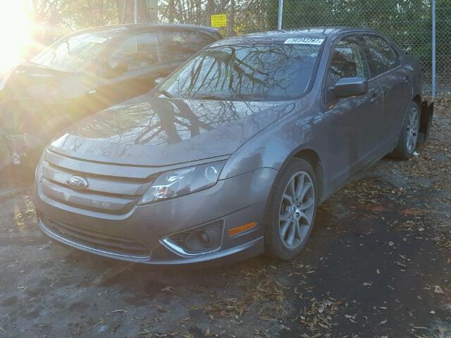 3FAHP0JG9AR399668 - 2010 FORD FUSION SEL GRAY photo 2