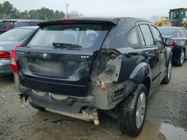 1B3HB48B57D403549 - 2007 DODGE CALIBER SX BLACK photo 4