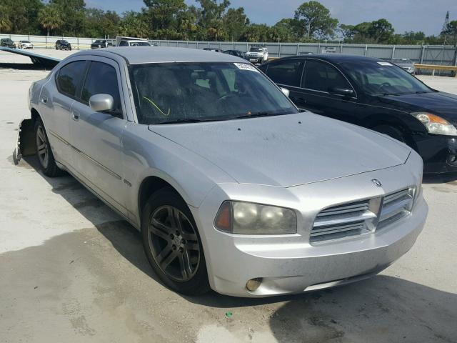 2B3KA53H96H173588 - 2006 DODGE CHARGER R/ SILVER photo 1