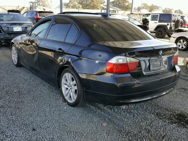 WBAVB13546KR59943 - 2006 BMW 325 I BLACK photo 3