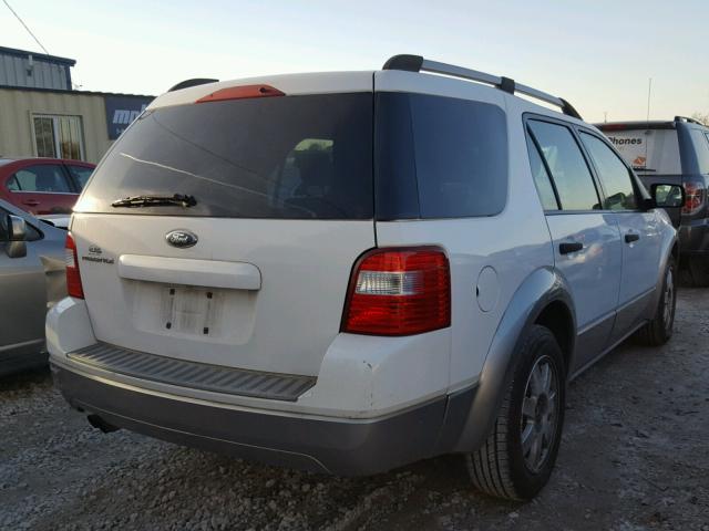 1FMZK01145GA76971 - 2005 FORD FREESTYLE WHITE photo 4