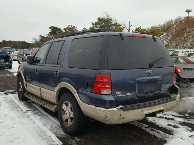 1FMFU18546LA05788 - 2006 FORD EXPEDITION BLUE photo 3