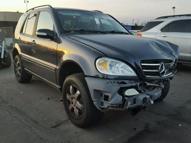 4JGAB75E82A318968 - 2002 MERCEDES-BENZ ML 500 BLUE photo 1