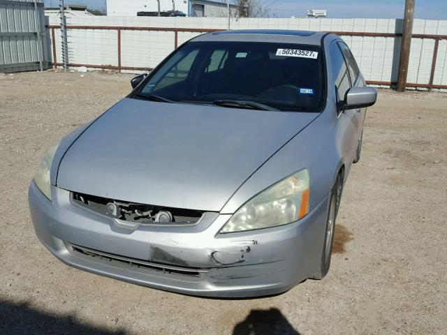 1HGCM56644A034311 - 2004 HONDA ACCORD EX SILVER photo 2