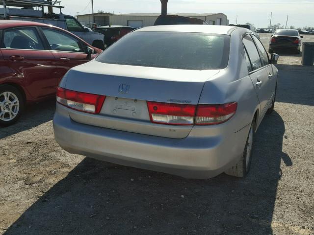 1HGCM56644A034311 - 2004 HONDA ACCORD EX SILVER photo 4