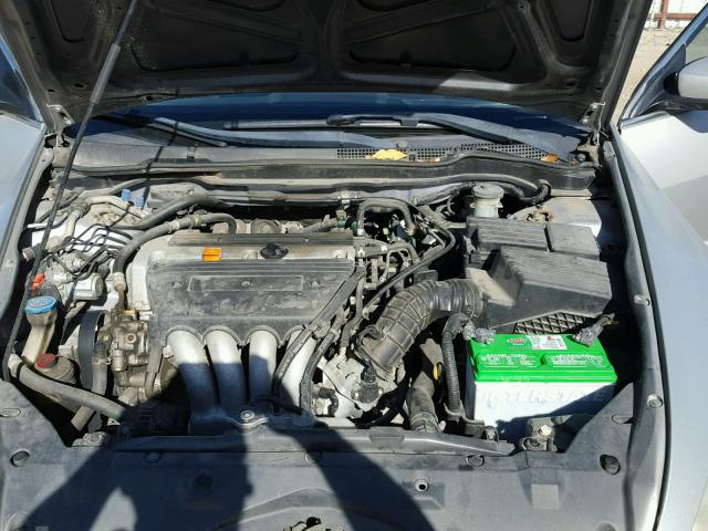 1HGCM56644A034311 - 2004 HONDA ACCORD EX SILVER photo 7