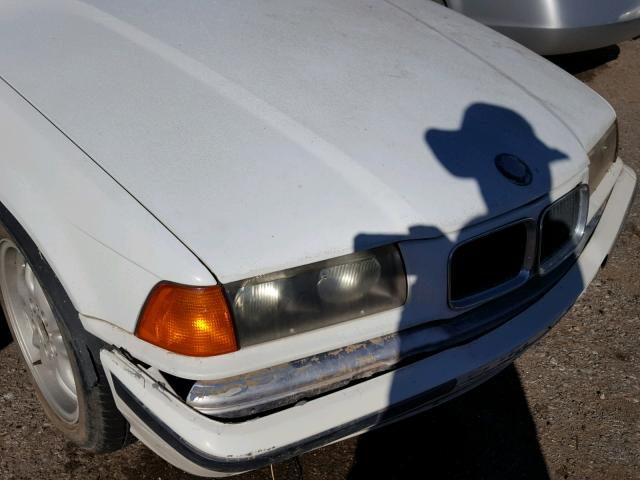 WBACD4320TAV40109 - 1996 BMW 328 I AUTO WHITE photo 9