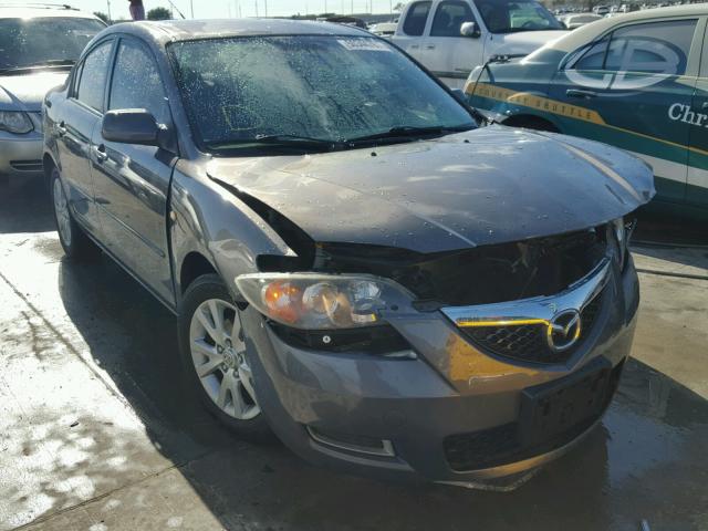 JM1BK32F071651834 - 2007 MAZDA 3 I GRAY photo 1