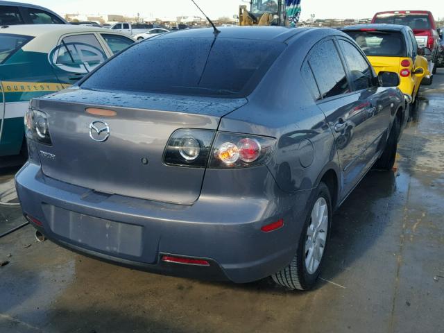 JM1BK32F071651834 - 2007 MAZDA 3 I GRAY photo 4