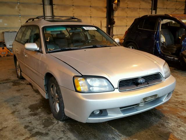 4S3BH646636301991 - 2003 SUBARU LEGACY GT SILVER photo 1