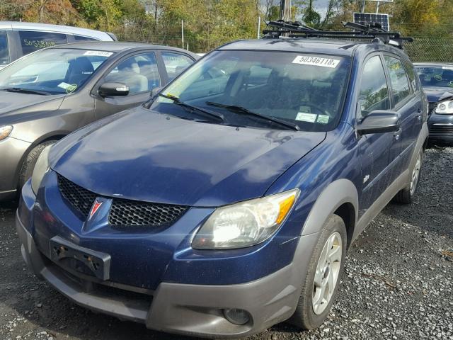 5Y2SL62813Z454733 - 2003 PONTIAC VIBE BLUE photo 2