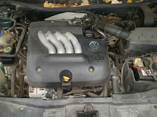 3VWRA29M0XM077221 - 1999 VOLKSWAGEN JETTA GL GREEN photo 7