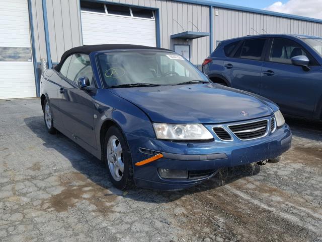 YS3FD79Y266001231 - 2006 SAAB 9-3 BASE BLUE photo 1