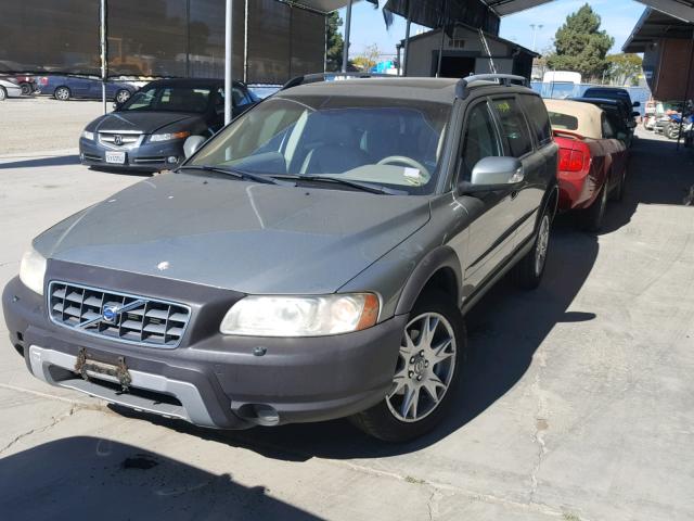 YV4SZ592971266358 - 2007 VOLVO XC70 GREEN photo 2