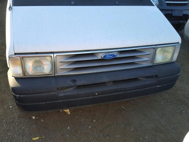 1FMDA31X2SZA64689 - 1995 FORD AEROSTAR WHITE photo 7