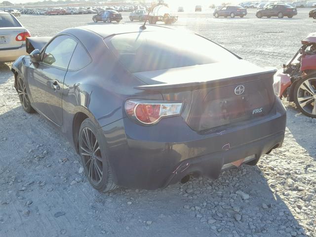 JF1ZNAA10E8709290 - 2014 TOYOTA SCION FR-S 黑色 照片 3