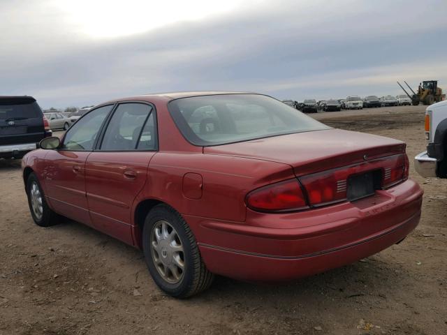 2G4WB52K3X1612946 - 1999 BUICK REGAL LS RED photo 3