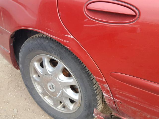 2G4WB52K3X1612946 - 1999 BUICK REGAL LS RED photo 9