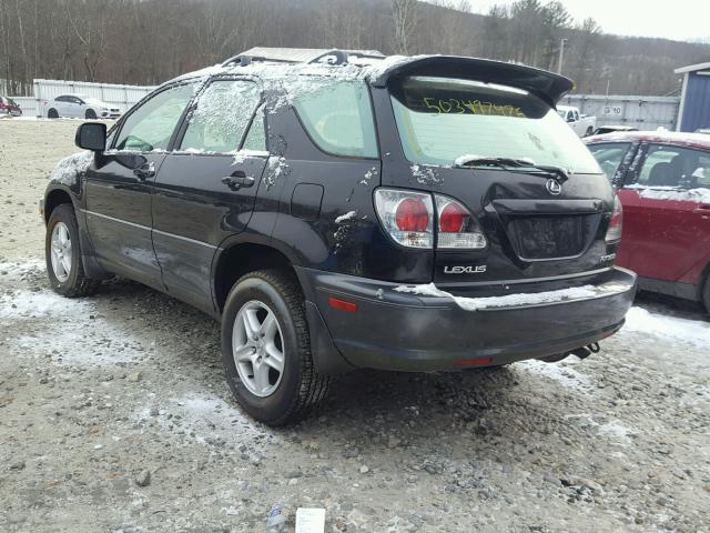 JTJHF10U720244254 - 2002 LEXUS RX 300 BLACK photo 3