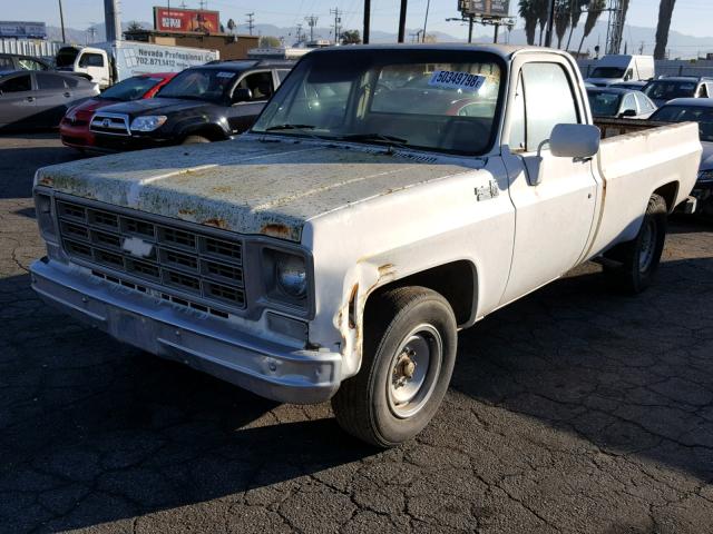 0000CCL248Z119926 - 1978 CHEVROLET PICK UP WHITE photo 2