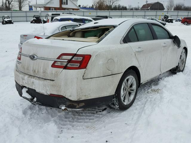 1FAHP2D87GG157509 - 2016 FORD TAURUS SE WHITE photo 4