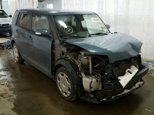 JTLKE50E981001659 - 2008 SCION XB BLUE photo 1