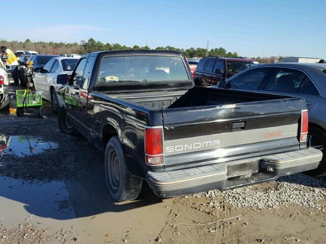 1GTCS19Z2N8520689 - 1992 GMC SONOMA BLACK photo 3