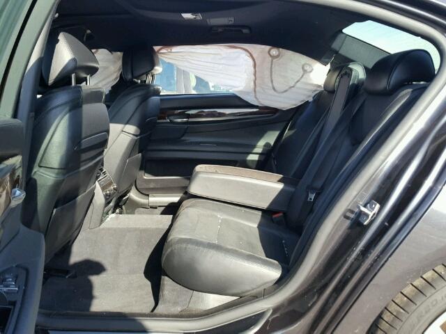 WBAYE8C56DD132489 - 2013 BMW 750LI CHARCOAL photo 6