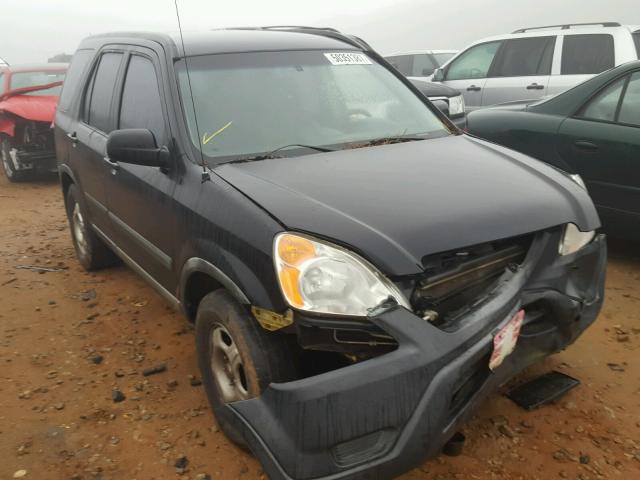 JHLRD68492C013128 - 2002 HONDA CR-V LX BLACK photo 1