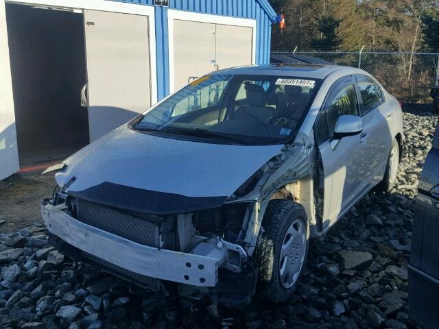 2HGFB2F96CH113622 - 2012 HONDA CIVIC EXL SILVER photo 2