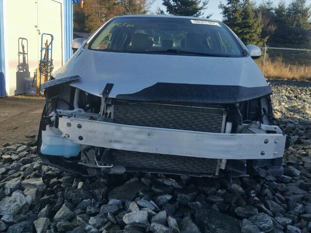 2HGFB2F96CH113622 - 2012 HONDA CIVIC EXL SILVER photo 9